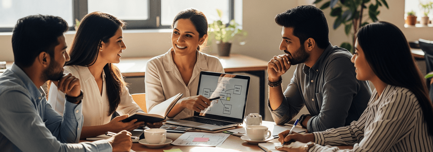 Team meeting collaboration